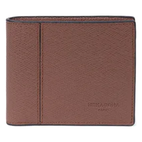 Portefeuille italien Stop RFID Cuir DANDY Marron | 3 Suisses