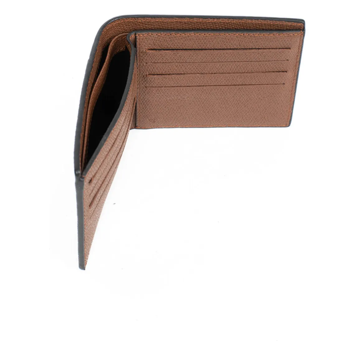 Portefeuille italien Stop RFID Cuir DANDY Marron | 3 Suisses