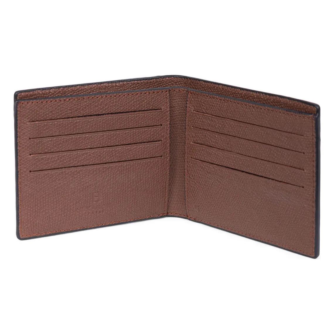 Portefeuille italien Stop RFID Cuir DANDY Marron | 3 Suisses