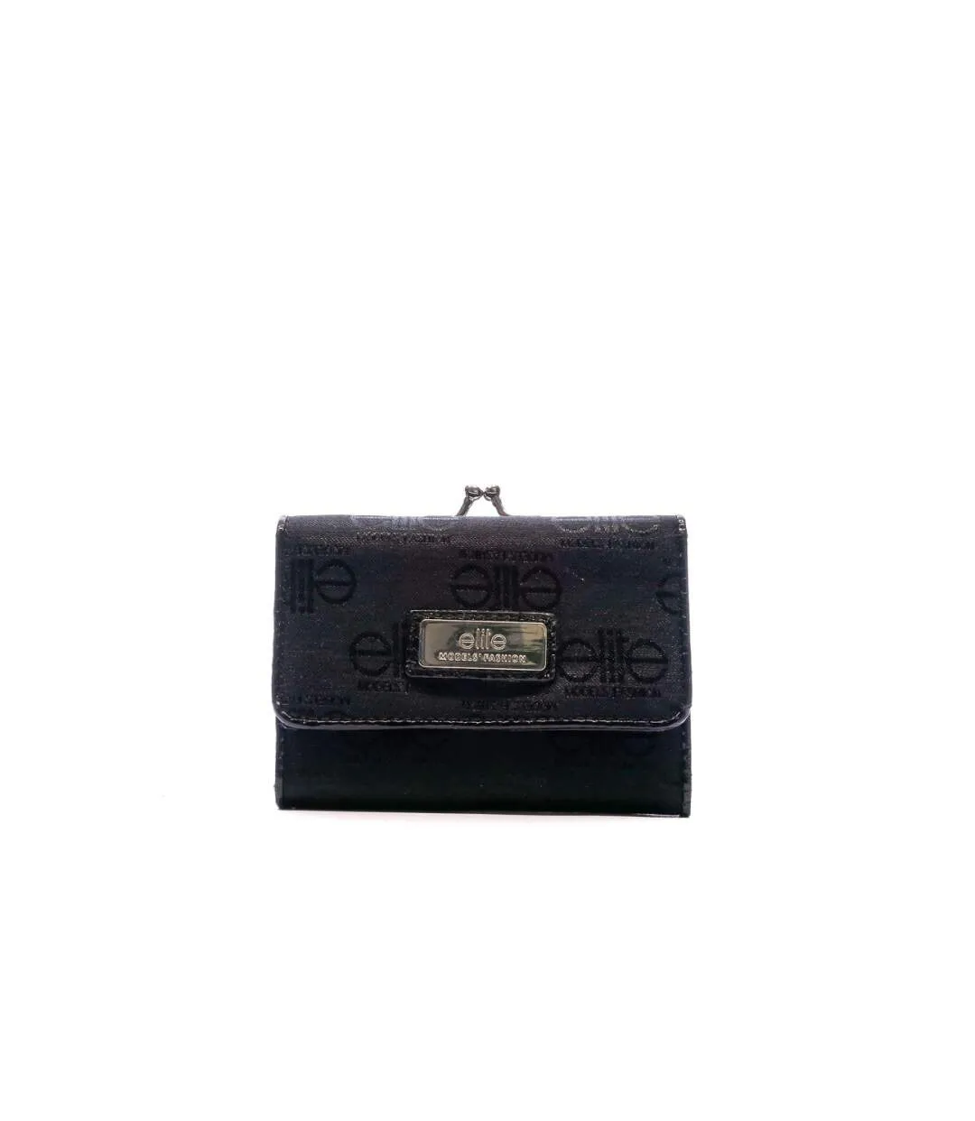 Portefeuille Noir Femme Elite E9392