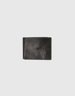 Portefeuille THE LAWYER cuir noir Homme