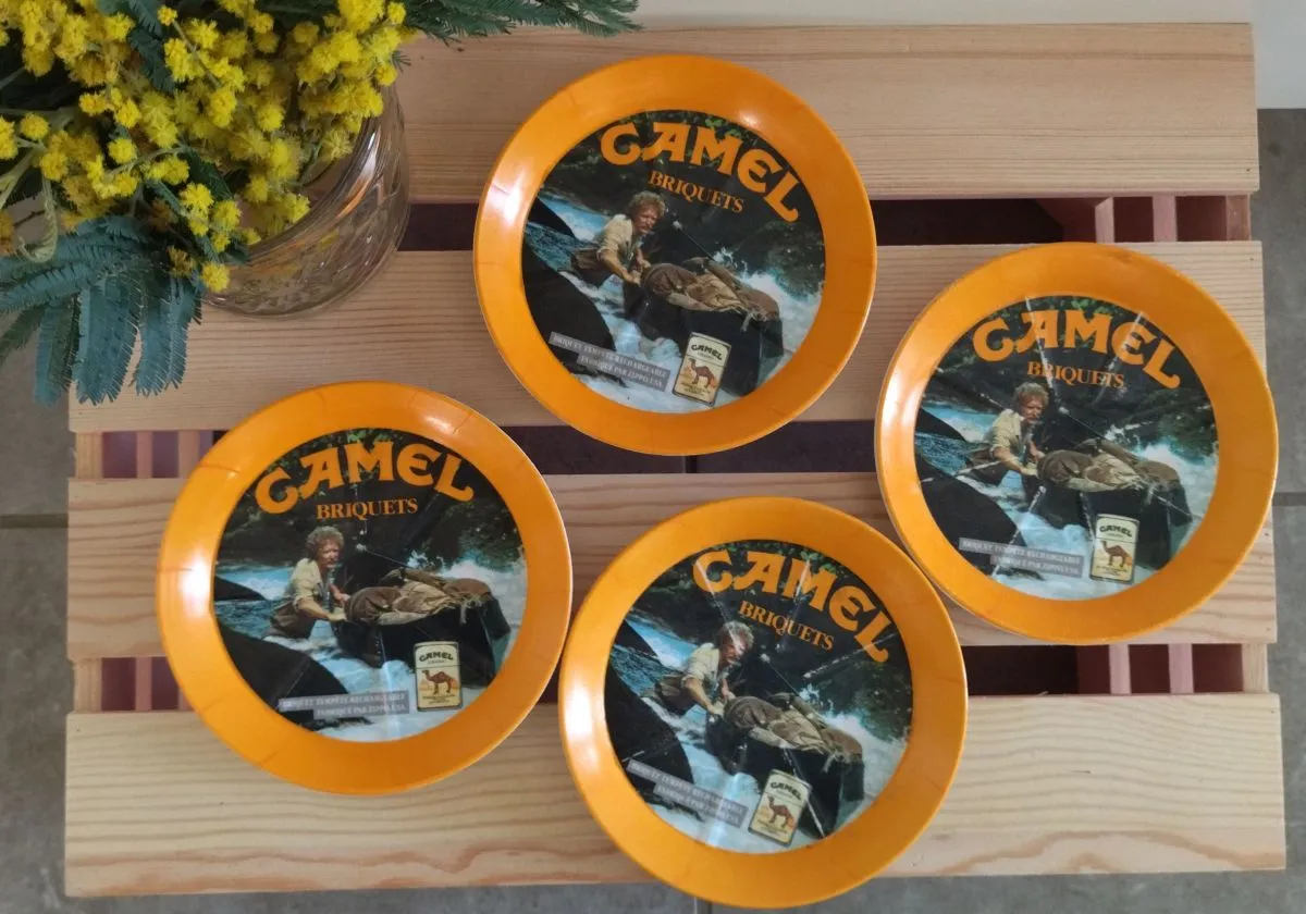 Ramasse-monnaie publicitaires Camel années 80