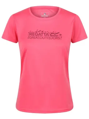 Regatta - T-shirt FINGAL - Rose clair