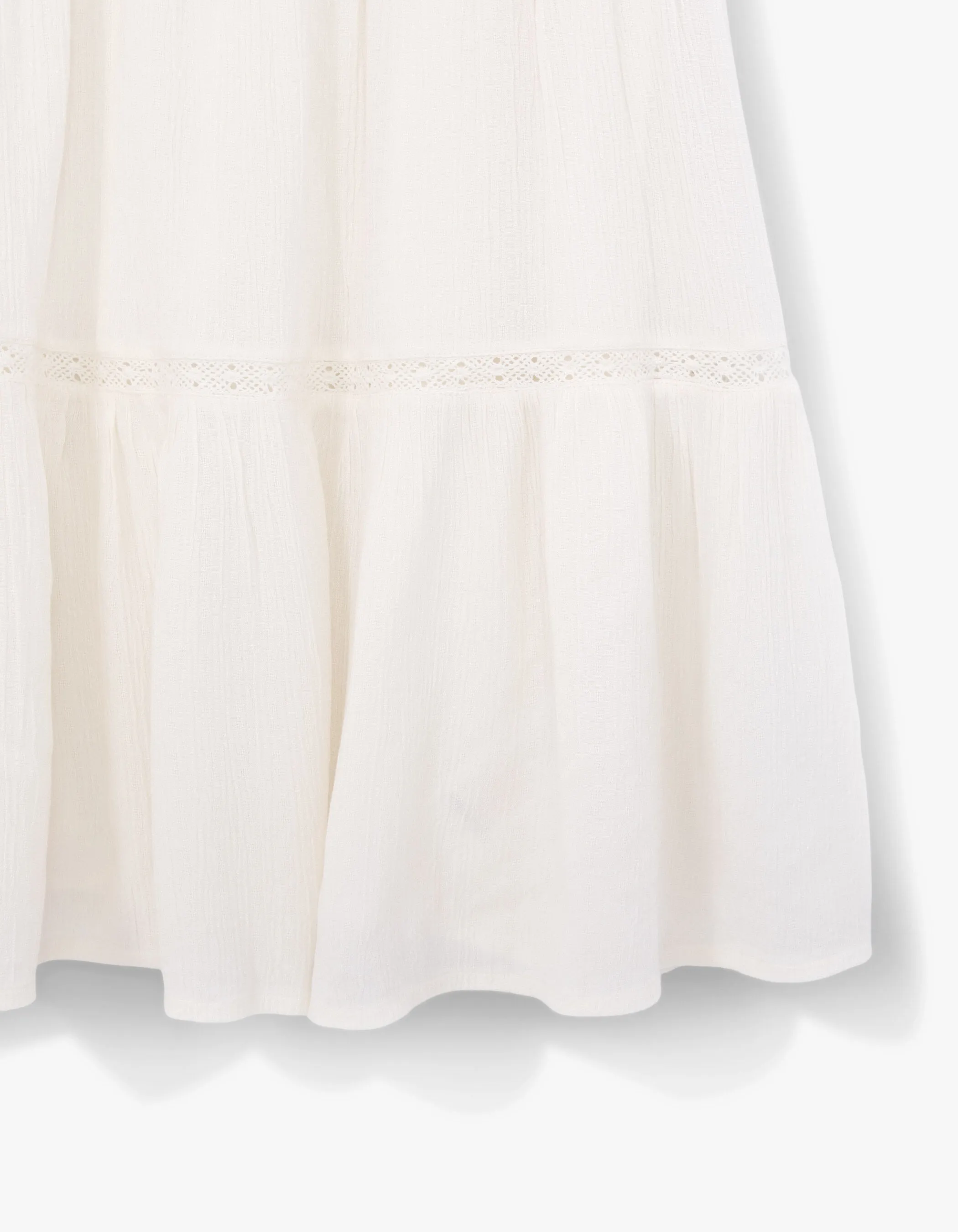 Robe blanc cassé LENZING™ ECOVERO™ fille