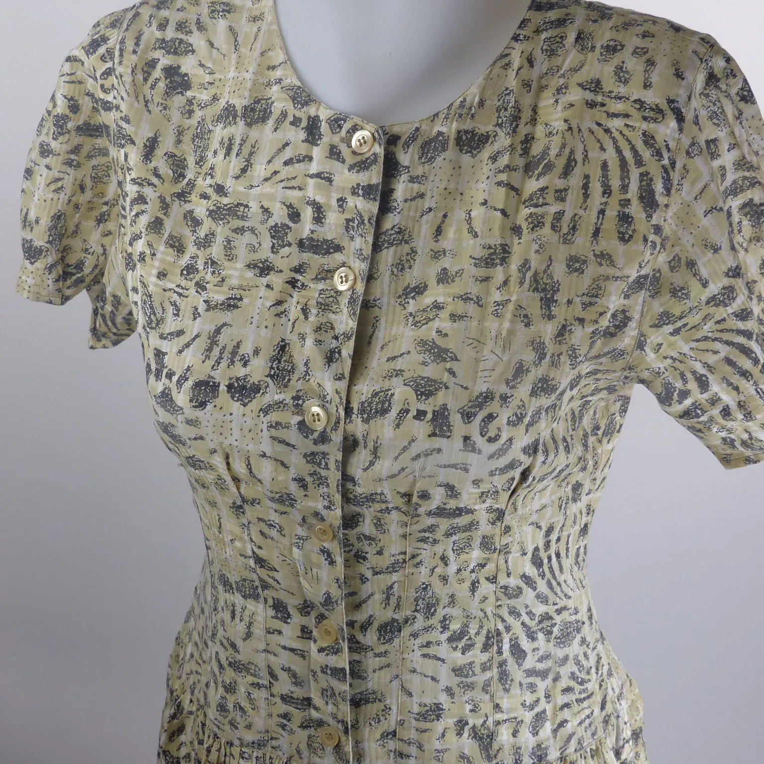 Robe de créateur année 70-80 - Anastasia François Viannay - T38 - vintage