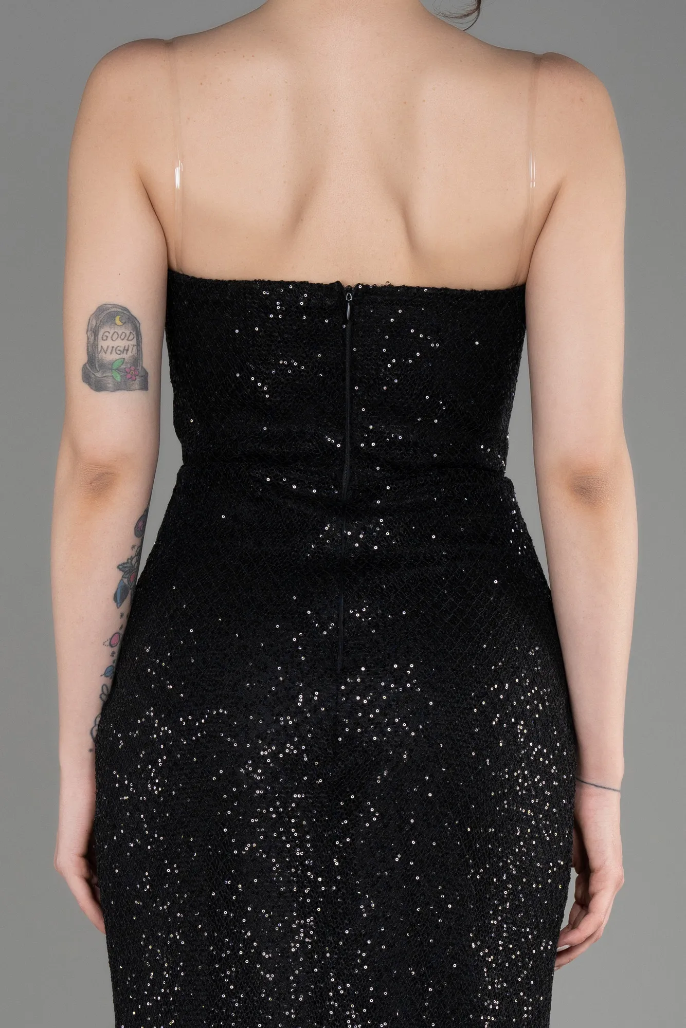 Robe de Soirée Longue Noir ABU3850