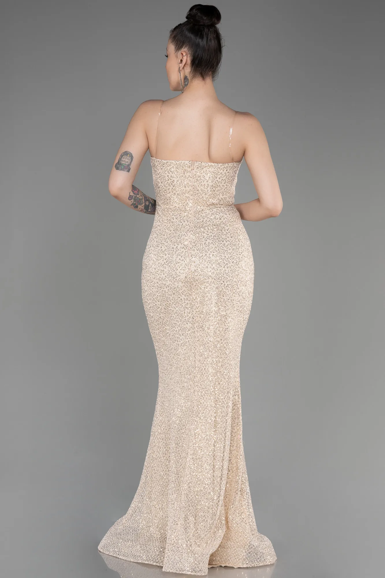 Robe de Soirée Longue Noir ABU3850