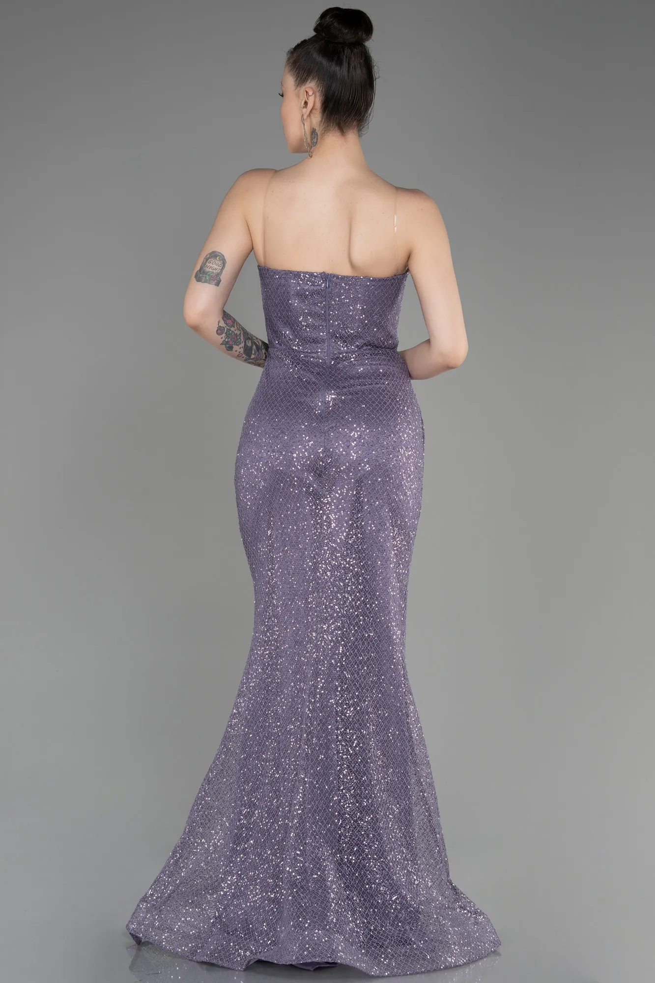 Robe de Soirée Longue Noir ABU3850