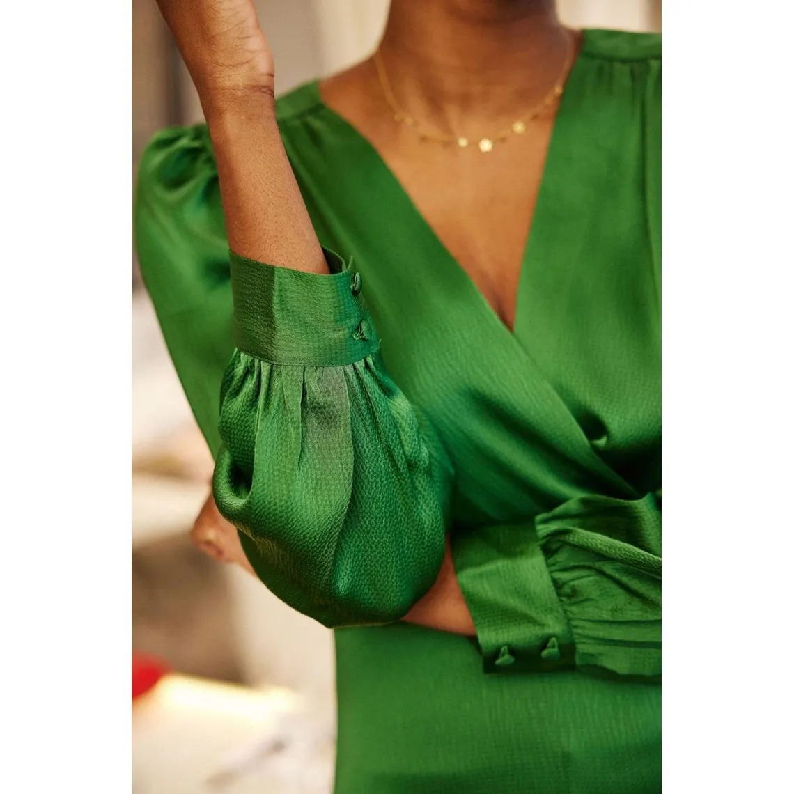 Robe DONA vert | 3 Suisses