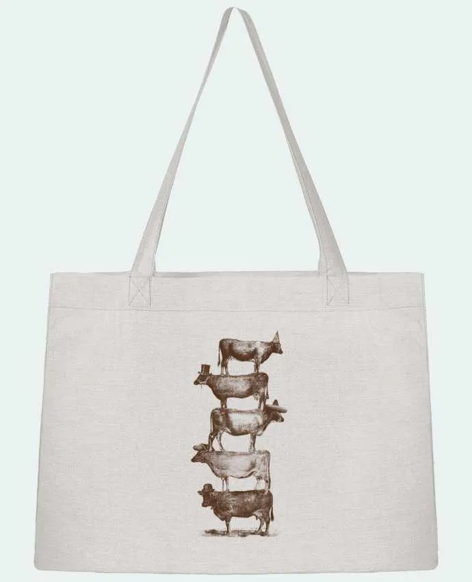 Sac Shopping Cow Cow Nuts par Florent Bodart