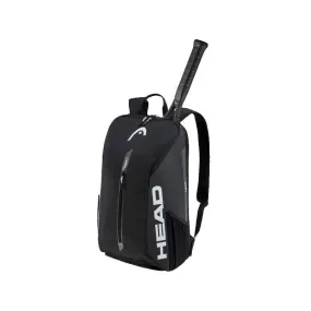 Sac à dos de tennis Head Tour 2024 Backpack coloris noir et blanc