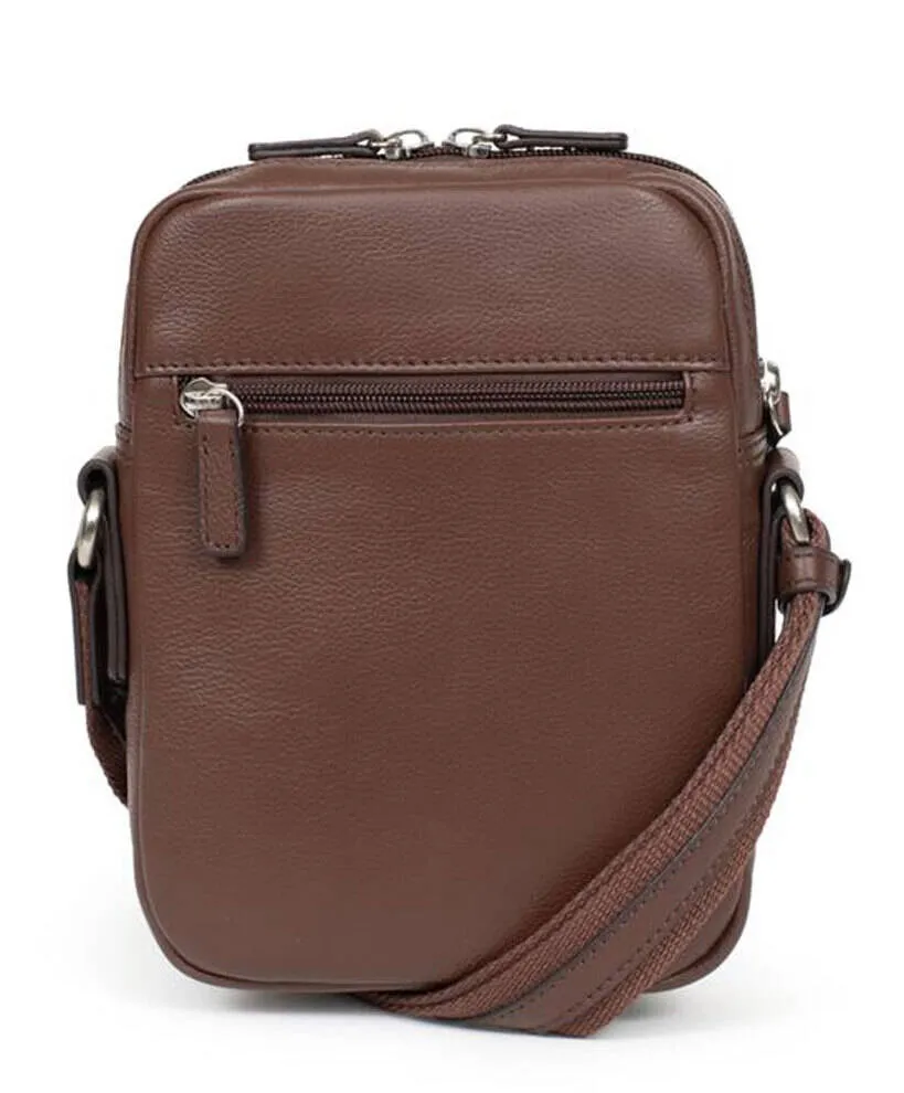 sacoche cuir homme chocolat