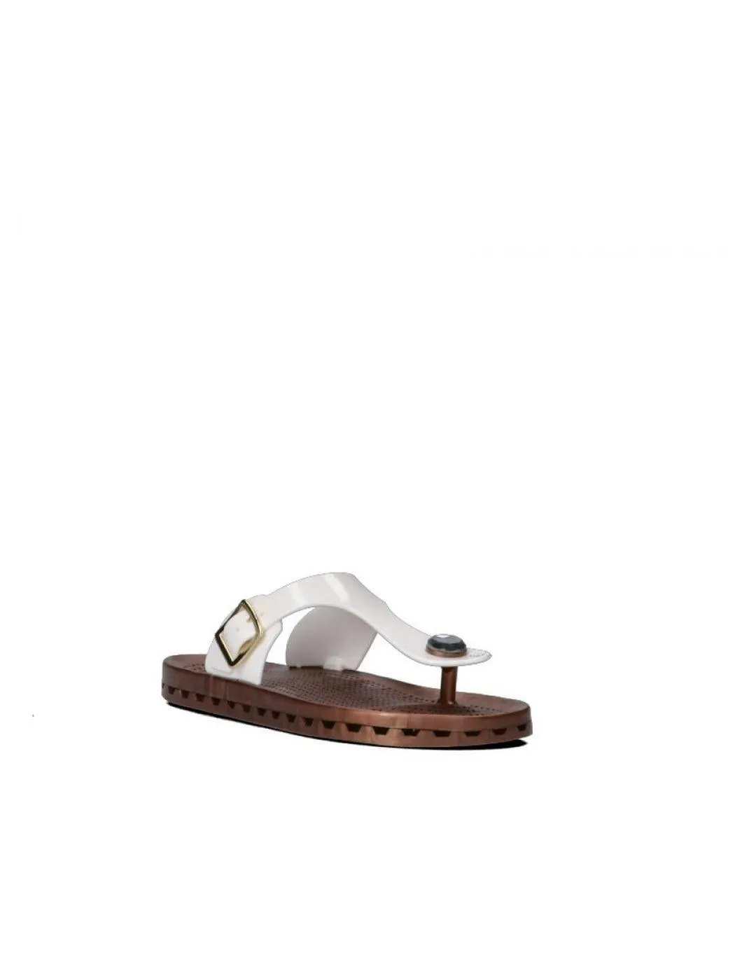 SENSI Chausson Femme Taormina prestige 4050/P 002 Blanc