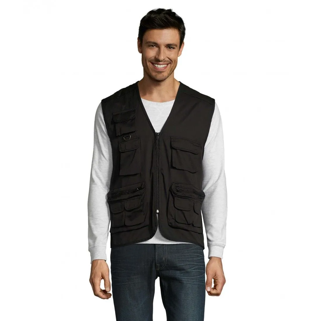 Sol's - Gilet reporter multipoches WILD