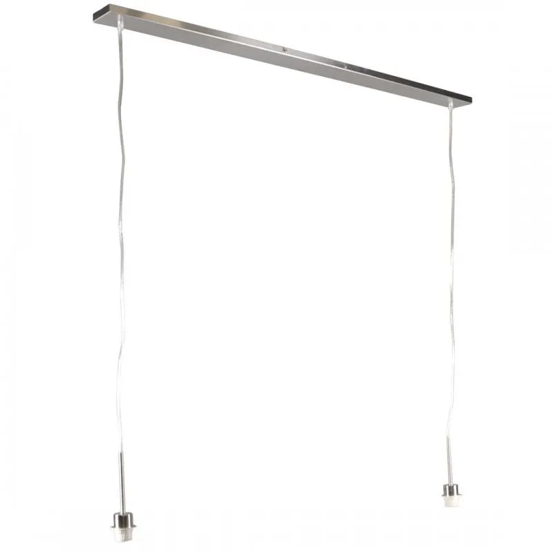 Suspension en acier Combi 2 sans abat-jour