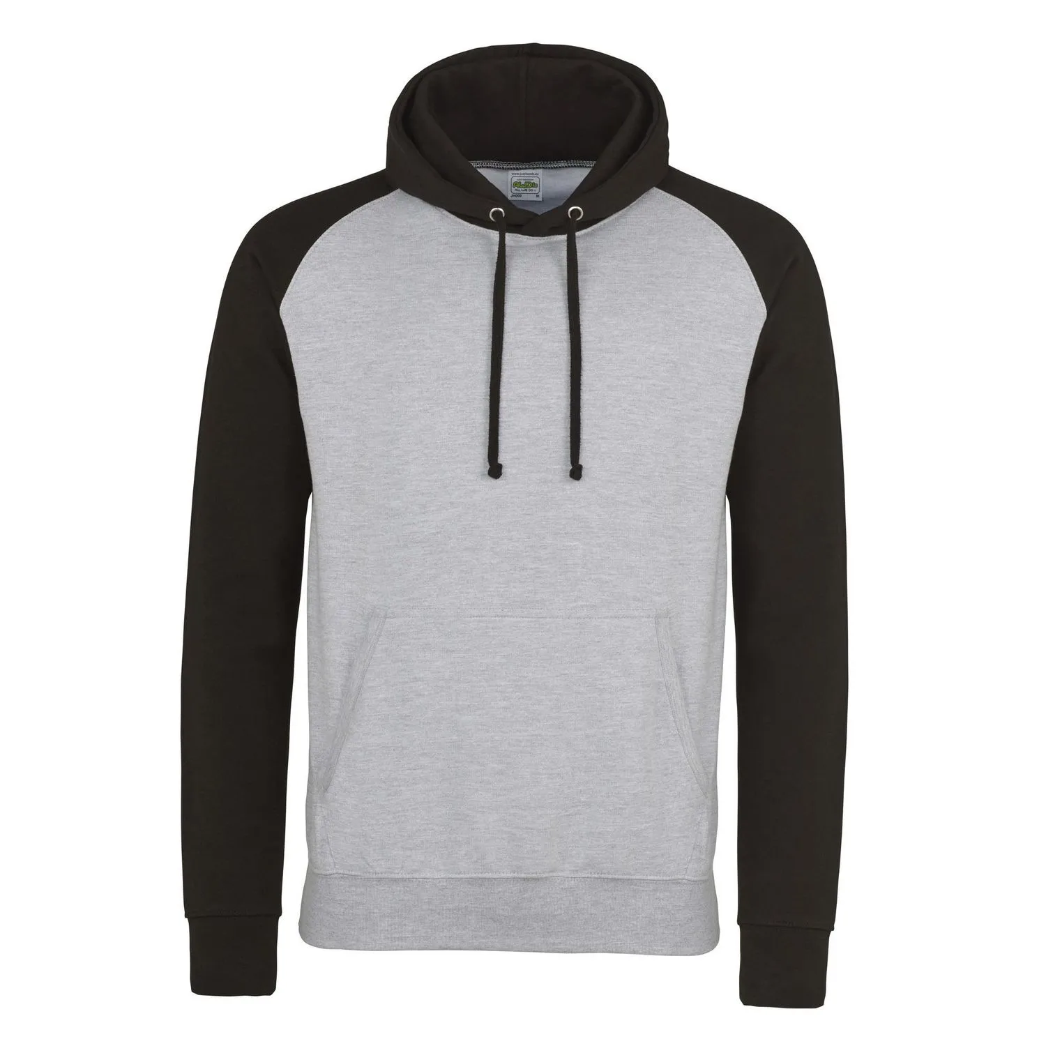 Sweat à capuche contrastée - homme - JH009 - gris clair 