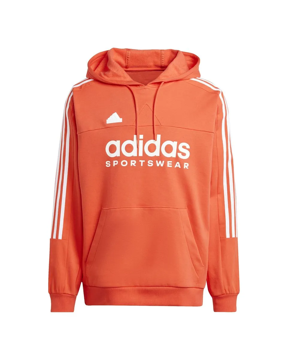 Sweat à capuche Homme M TIRO HOODIE Orange