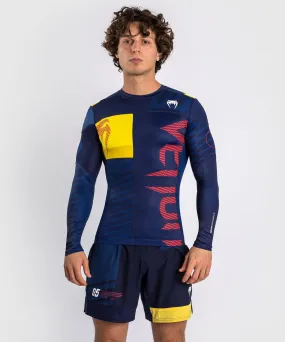 T-shirt Compression à Manches Longues Venum Sport 05 - Bleu/Jaune