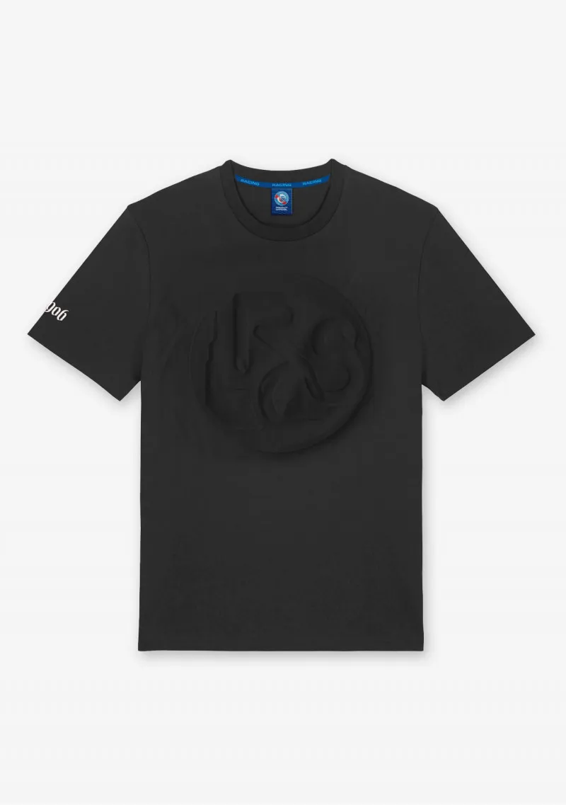 T-shirt Logo Relief Adulte Noir