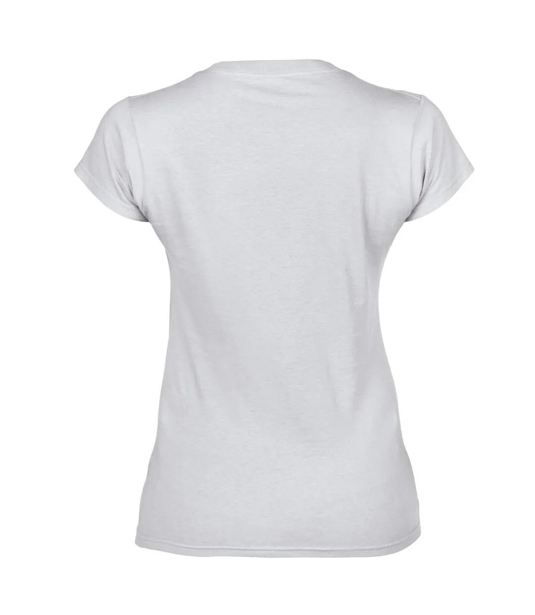 T-shirt softstyle femme blanc Gildan