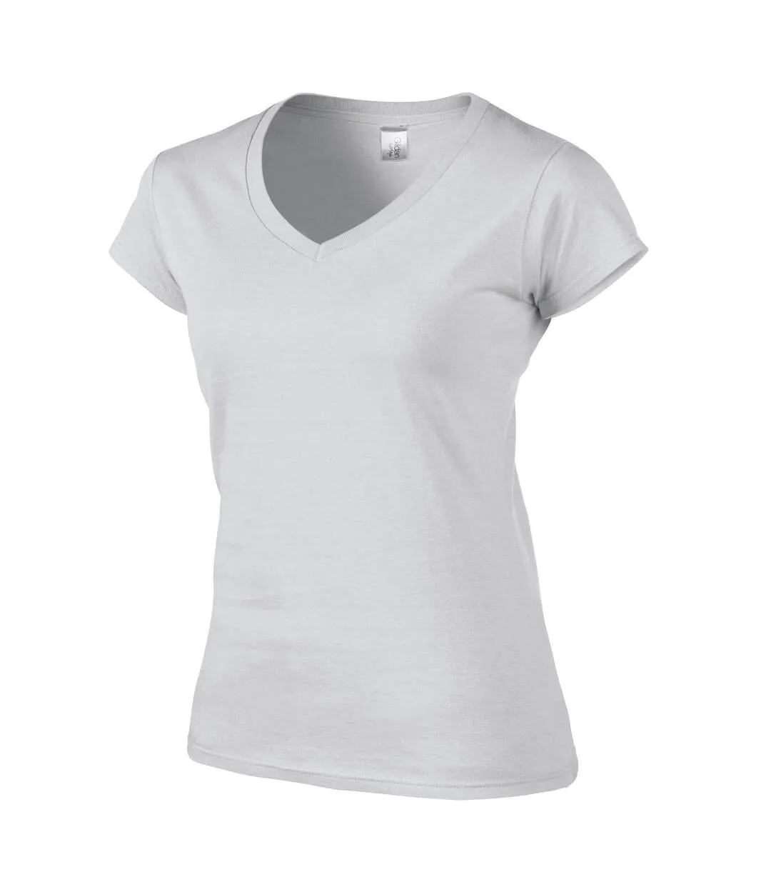 T-shirt softstyle femme blanc Gildan