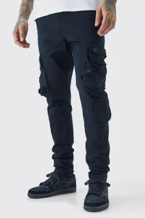 Tall - Pantalon cargo skinny à taille fixe