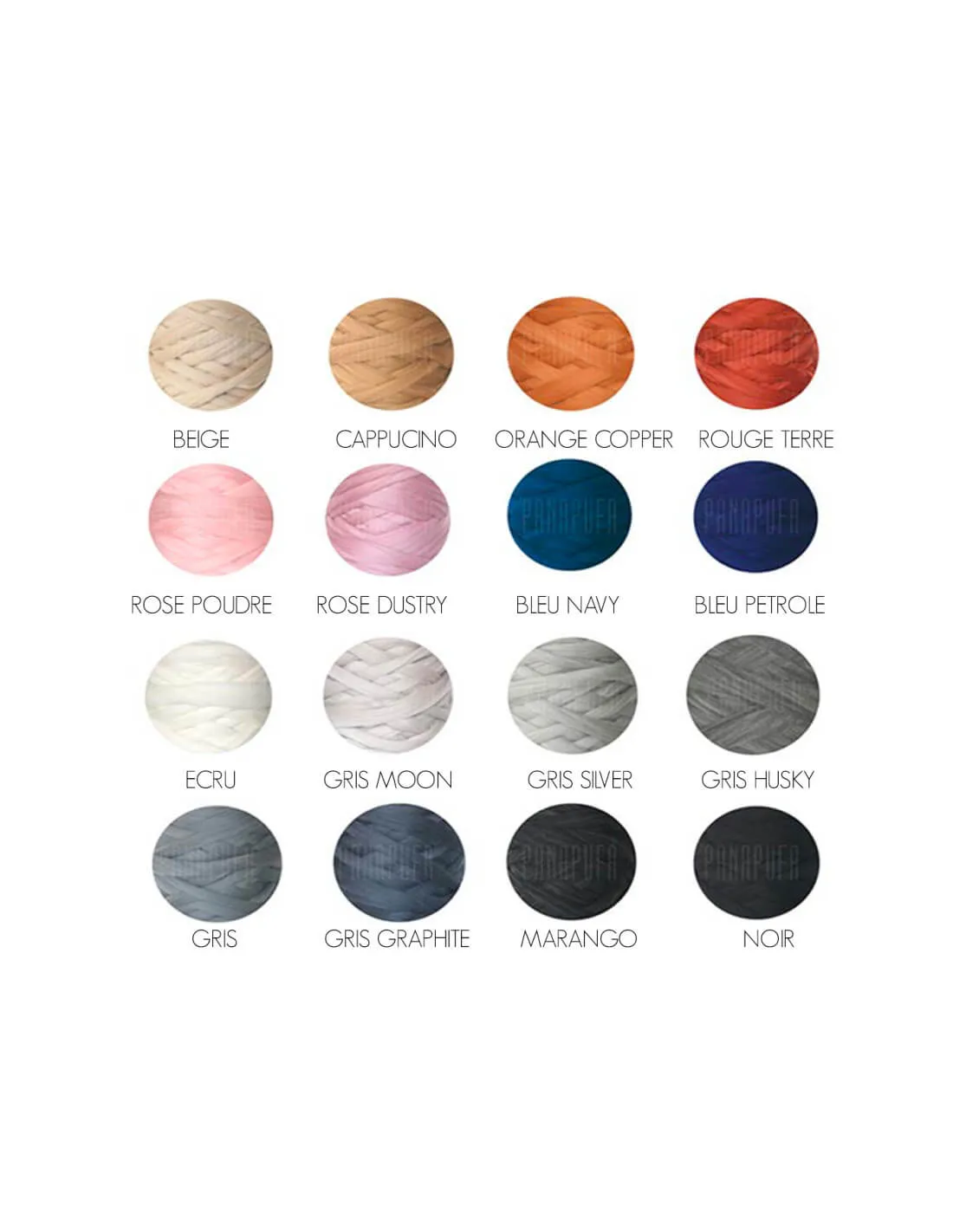 Tapis ovale en laine tressee main 16 couleurs - oval rug par panapufa