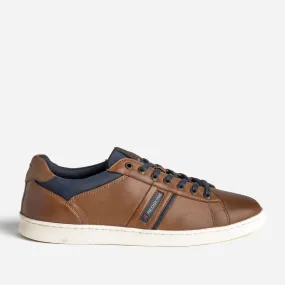 Tennis REDSKINS marron en cuir - Baskets / Tennis Homme | ERAM